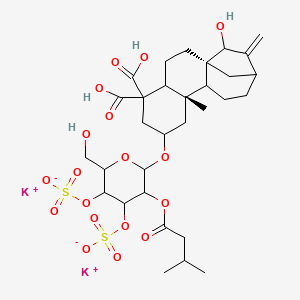 molecular formula C31H44K2O18S2 B10818085 Carboxyatractyloside (dipotassium) 