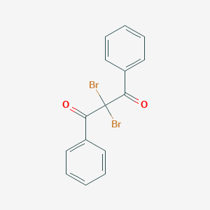 molecular formula C15H10Br2O2 B108181 2,2-二溴-1,3-二苯基丙烷-1,3-二酮 CAS No. 16619-55-9