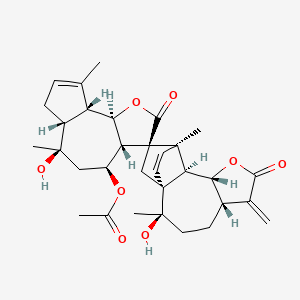 molecular formula C32H40O8 B10818118 Yejunualactone 