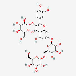 Quercetin-3-O-beta-D-glucose-7-O-beta-D-gentiobioside