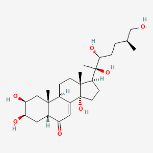 molecular formula C27H44O7 B10818148 25S-Inokosterone 