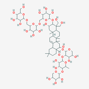 molecular formula C64H104O34 B10818158 Platycoside G1 