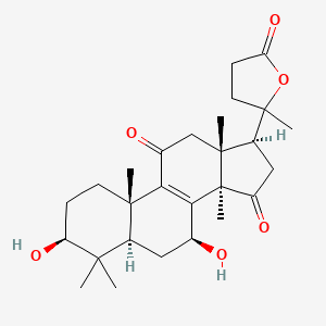 molecular formula C27H38O6 B10818249 Ganolactone B 