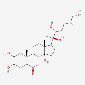 molecular formula C27H44O7 B10818271 25R-Inokosterone 