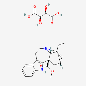 molecular formula C25H30N2O8 B10818320 Catharanthine (Tartrate) 