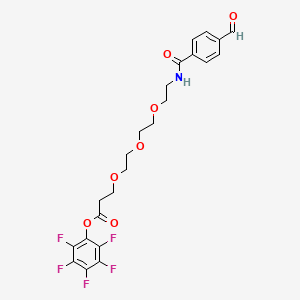 Ald-Ph-amido-PEG3-C2-Pfp ester