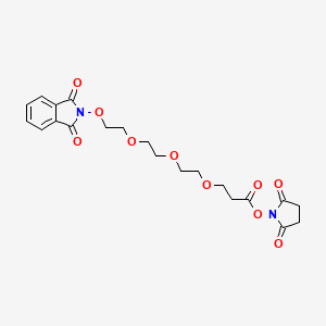 NHPI-PEG3-C2-NHS ester