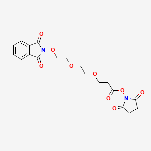 NHPI-PEG2-C2-NHS ester