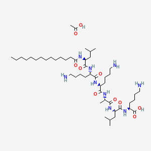 Myristoyl Hexapeptide-16 Acetate