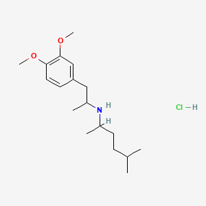 N-(1,4-dimethylpentyl)-3,4-DMA (hydrochloride)