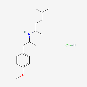 N-(1,4-Dimethylpentyl)-4-methoxyamphetamine Hydrochloride