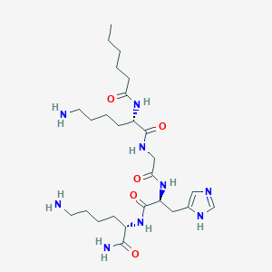 Caprooyl Tetrapeptide-3 (acetate)