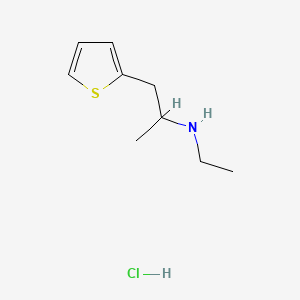 molecular formula C9H16ClNS B10821368 Ethiopropamine (hydrochloride) 