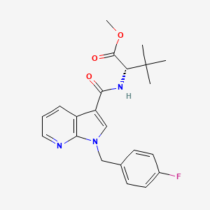 molecular formula C22H24FN3O3 B10821391 Mdmb-fub7aica 