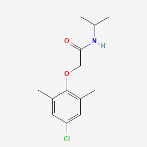 molecular formula C13H18ClNO2 B10821477 2-(4-chloro-2,6-dimethylphenoxy)-N-propan-2-ylacetamide 