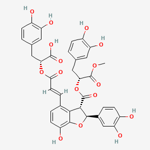 molecular formula C37H32O16 B10821686 9''-Methyl salvianolate B 