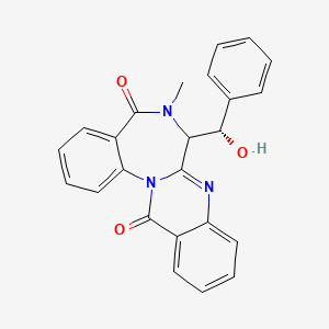 molecular formula C24H19N3O3 B10821963 Betulinic glycine amide 