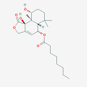 molecular formula C23H36O6 B10821983 Nanangenine D 