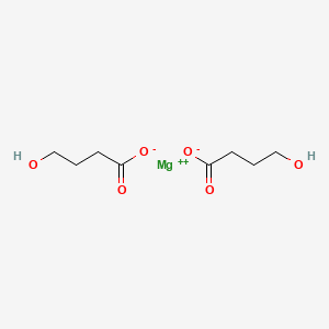 molecular formula C8H14MgO6 B10822149 Magnesium oxybate CAS No. 82316-98-1