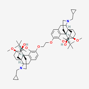 molecular formula C60H84N2O8 B10822273 Buprenorphine dimer CAS No. 1820753-68-1