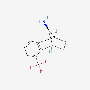 (1S,4R,9S)-5-(trifluoromethyl)-1,2,3,4-tetrahydro-1,4-methanonaphthalen-9-amine