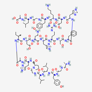 molecular formula C116H170N34O32 B10822517 Galanin(7-29) (pig) 