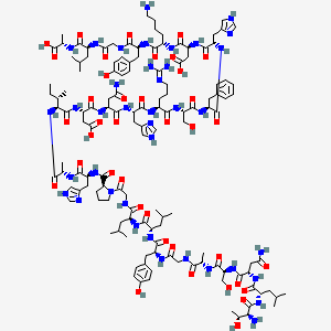 molecular formula C133H199N39O39 B10822539 Galanin(3-29) (pig) 