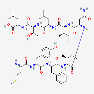 molecular formula C55H86N10O13S B10822550 MHC binding peptide 