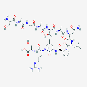 molecular formula C48H84N16O17 B10822562 neuropeptide RFRP-2 