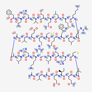 molecular formula C180H291N55O48S2 B10822583 PTH-(1-34) (rat) 