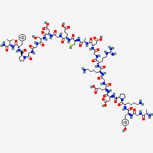 molecular formula C97H147N29O35S B10822588 Rusalatide CAS No. 497221-38-2