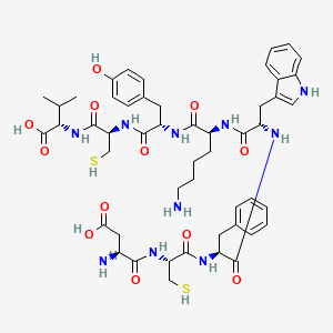 molecular formula C50H66N10O12S2 B10822620 U-II-(4-11) (human) 