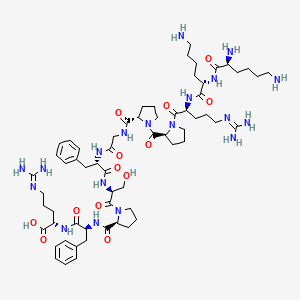 molecular formula C62H97N19O13 B10822732 Lys-kallidin 