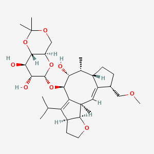 molecular formula C32H50O9 B10822823 Fusicoccin A-Thf 