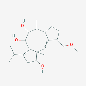 molecular formula C21H34O4 B10822834 Fusicoccin J aglycon 