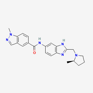 molecular formula C22H24N6O B10822859 SGC-iMLLT-N 