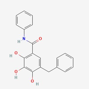 N-phenyl-2,3,4-trihydroxy-5-benzyl-benzamide