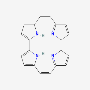 molecular formula C20H14N4 B10822905 Porphycene CAS No. 133730-20-8