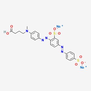 molecular formula C23H21N5Na2O8S2 B10823009 BHQ-10 carboxylic acid 