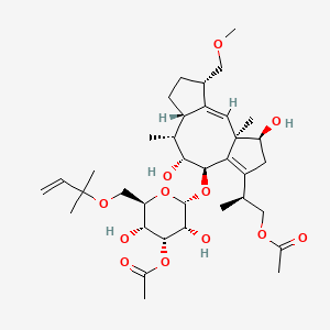 molecular formula C36H56O12 B10823051 Fusicoccin A 