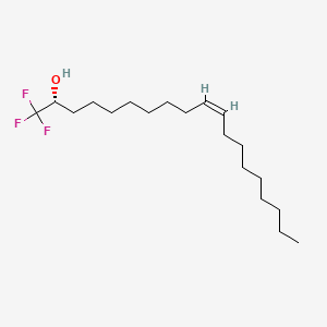 molecular formula C19H35F3O B10823062 1(R)-(Trifluoromethyl)oleyl alcohol 