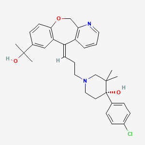 molecular formula C32H37ClN2O3 B10823080 50SF8H9Dcz CAS No. 849105-26-6