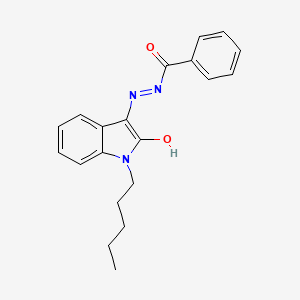 molecular formula C20H21N3O2 B10823109 Bzo-poxizid CAS No. 1048973-64-3