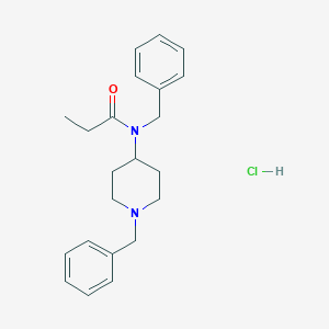 N-(1-Benzyl-4-piperidyl)-N-benzylpropanamide (hydrochloride)