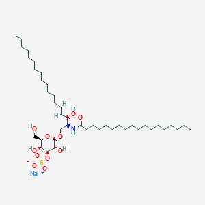 molecular formula C42H80NNaO11S B10823267 Sulfatide (bovine) (sodium salt) 
