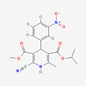 molecular formula C19H19N3O6 B10823279 Nilvadipine-d4 