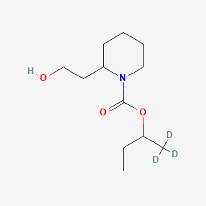 molecular formula C12H23NO3 B10823285 Picaridin-d3 