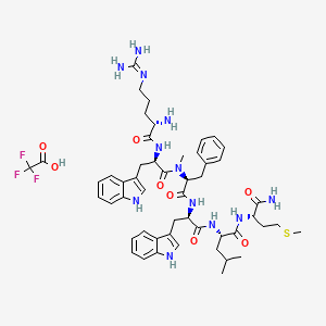 molecular formula C51H67F3N12O8S B10823346 Antagonist G (TFA) 