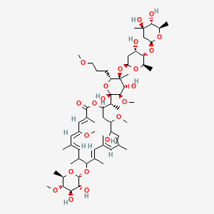 molecular formula C60H98O22 B10823471 Amycolatopsin B 