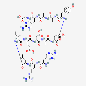 molecular formula C64H106N22O21 B10823529 Src-Peptide 